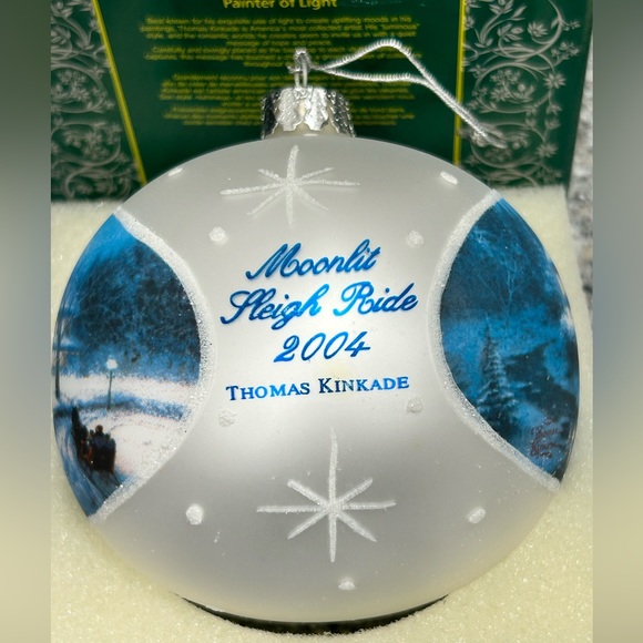 Thomas Kinkade Painter of Light Vintage Ornament - Picture 2 of 6